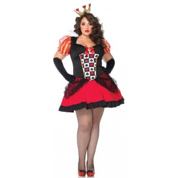 Wicked Queen of Hearts Plus ADULT HIRE
